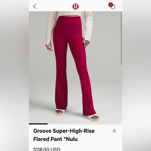 lululemon athletica Pants - BNWT grove super high rise 8